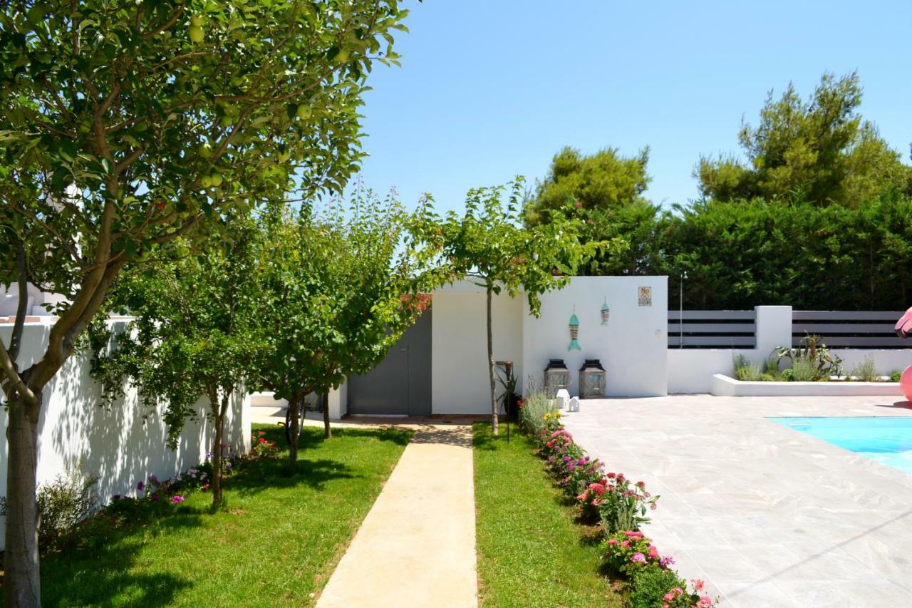 Zen Villa In Schinias Exterior foto